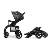 Carucior sport, Lionelo, Annet Plus Dreamin\', Editie limitata, De la nastere, Cu accesorii, 0 - 22 Kg, Conform cu standardele europene de securitate EN1888-1 si EN1888-2, Negru