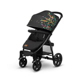 Carucior sport, Lionelo, Annet Plus Dreamin\', Editie limitata, De la nastere, Cu accesorii, 0 - 22 Kg, Conform cu standardele europene de securitate EN1888-1 si EN1888-2, Negru