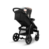 Carucior sport, Lionelo, Annet Plus Lovin\', Editie limitata, De la nastere, Cu accesorii, 0 - 22 Kg, Conform cu standardele europene de securitate EN1888-1 si EN1888-2, Negru