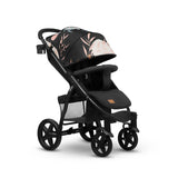 Carucior sport, Lionelo, Annet Plus Lovin\', Editie limitata, De la nastere, Cu accesorii, 0 - 22 Kg, Conform cu standardele europene de securitate EN1888-1 si EN1888-2, Negru