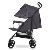 Carucior sport, Lionelo, Elia, Cu plasa de tantari, Conform cu standardul european de securitate EN1888-1, Gri inchis