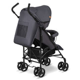 Carucior sport, Lionelo, Elia, Cu plasa de tantari, Conform cu standardul european de securitate EN1888-1, Gri inchis