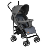 Carucior sport, Lionelo, Elia, Cu plasa de tantari, Conform cu standardul european de securitate EN1888-1, Gri