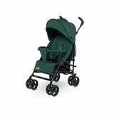 Lionelo - Carucior sport Irma, Cu husa de picioare, Cu plasa de tantari, Conform cu standardul european de securitate EN1888-1, Verde Inchis, Resigilat