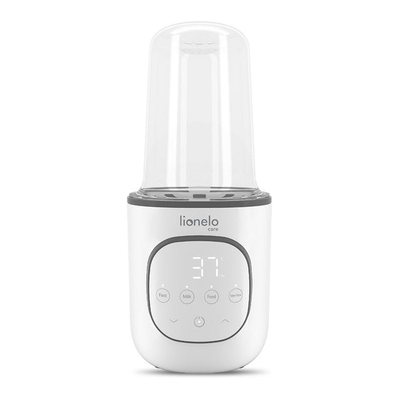 Incalzitor biberoane, Lionelo, ThermUp 2.0, 5 in 1, Sterilizare, Dezghetare, Incalzire rapida, 200 W, Fara BPA, Alb