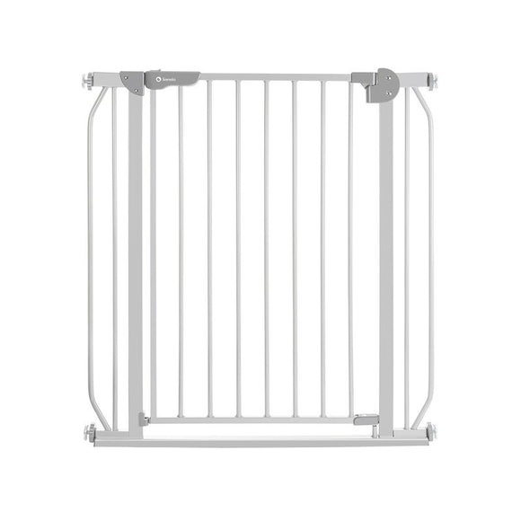 Poarta de siguranta, Lionelo, Truus Slim, Prin presiune, 105 cm, Conform cu standardul european de securitate EN1930, Gri