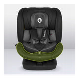 Scaun auto, Lionelo, Bastiaan i-Size, 4 in 1, Protectie laterala, Cu spatar inclinabil in 4 pozitii, Cu tetiera reglabila in 7 pozitii, Rotire 360 grade, Top Tether, 0-36 Kg, 40-150 cm, Cu Isofix, Conform cu ECE R129/03, Negru/Rosu