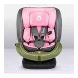 Scaun auto, Lionelo, Bastiaan i-Size, 4 in 1, Protectie laterala, Cu spatar inclinabil in 4 pozitii, Cu tetiera reglabila in 7 pozitii, Rotire 360 grade, Top Tether, 0-36 Kg, 40-150 cm, Cu Isofix, Conform cu ECE R129/03, Roz