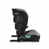 Scaun auto i-Size, Lionelo, Neal, Spatar reglabil in 3 pozitii, Tetiera in 14 pozitii, Suport sticla inclus, 15-36 Kg, 100-150 cm, Cu Isofix, Conform ECE R129, Gri