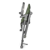 Scaun de masa, Lionelo, Cora Plus, Multifunctional, Reglabil in 4 pozitii pe inaltime, Spatar reglabil in 3 pozitii, Cu bara de jucarii, Pliabil, Conform cu standardul european de securitate EN14988, Verde
