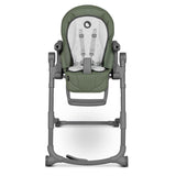Scaun de masa, Lionelo, Cora Plus, Multifunctional, Reglabil in 4 pozitii pe inaltime, Spatar reglabil in 3 pozitii, Cu bara de jucarii, Pliabil, Conform cu standardul european de securitate EN14988, Verde