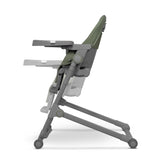 Scaun de masa, Lionelo, Cora Plus, Multifunctional, Reglabil in 4 pozitii pe inaltime, Spatar reglabil in 3 pozitii, Cu bara de jucarii, Pliabil, Conform cu standardul european de securitate EN14988, Verde