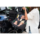 Scoica auto, Lionelo, i-Size Astrid, 0-13 Kg, 40-87 cm, Cu maner si capotina reglabile, Cu protectie laterala avansata, Salteluta confortabila, Testat ADAC, Conform cu standardul european de securitate R129, Negru/Gri