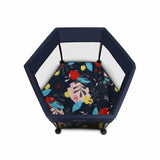 Tarc de joaca, Lionelo, Roel, Pliere ultra-compacta, Conform cu standardul europeane de securitate EN12227, Blue Navy