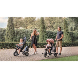 Tricicleta copii, Lionelo, Tris, Ultrapliabila, Multifunctionala, Mecanism de pedalare libera, Suport picioare, Control al directiei, Scaun reversibil, Rotire 360 grade, Conform cu standardul europeane de securitate EN71, Gri