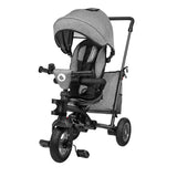 Lionelo - Tricicleta multifunctionala cu sezut reversibil, pliabila, Tris, Stone Grey, Resigilata