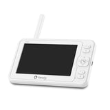 Video monitor, Lionelo, Babyline 6.2, Conexiune Wi-Fi, Pana la 8h de functionare, Comunicare bidirectionala, Senzor de temperatura, Alb