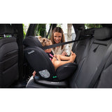 Scaun auto, Lionelo, Bastiaan i-Size, 4 in 1, Protectie laterala, Cu spatar inclinabil in 4 pozitii, Cu tetiera reglabila in 7 pozitii, Rotire 360 grade, Top Tether, 0-36 Kg, 40-150 cm, Cu Isofix, Conform cu ECE R129/03, Gri