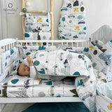 Paturica de infasat, MimiNu, Cu doua fete, Cu multiple utilizari, Cu inchidere arici velcro, Dimensiune 75x75 cm, Din bumbac certificat Oeko Tex Standard 100, Childrens Journey Grey