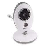 Video monitor, Lionelo, Babyline 5.1, Wireless, Cu 8 cantece de leagan, Cu doua camere independente, Mod nocturn, Utilizare 24 h fara incarcare, Alb