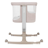 Patut co-sleeper, Lionelo, Aurora, 3 in 1, Cu leganare si setare unghiulara, Include saltea cu densitate T25 si geanta transport, Reglabil in 5 pozitii, Pana la 9 kg, 0 luni+, 85x60x66 cm, Certificari EN 1130:2019+AC:2020, EN 16890:2, Bej