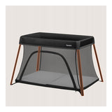 Patut multifunctional, Lionelo, Alice, 3 in 1, 2 trepte de inaltime pentru saltea, Pliabil, Material rezistent Oxford 300D, Cu iesire laterala, Geanta de transport, Pana 15 kg, 0 luni+, 104×70×74 cm, Negru