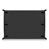 Patut multifunctional, Lionelo, Alice, 3 in 1, 2 trepte de inaltime pentru saltea, Pliabil, Material rezistent Oxford 300D, Cu iesire laterala, Geanta de transport, Pana 15 kg, 0 luni+, 104×70×74 cm, Negru