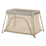 Patut multifunctional, Lionelo, Alice, 3 in 1, 2 trepte de inaltime pentru saltea, Pliabil, Material rezistent Oxford 300D, Cu iesire laterala, Geanta de transport, Pana 15 kg, 0 luni+, 104×70×74 cm, Bej