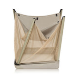 Patut multifunctional, Lionelo, Alice, 3 in 1, 2 trepte de inaltime pentru saltea, Pliabil, Material rezistent Oxford 300D, Cu iesire laterala, Geanta de transport, Pana 15 kg, 0 luni+, 104×70×74 cm, Bej