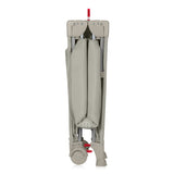 Patut pliant multifunctional, Lionelo, Ellen, Cu laterala culisanta, Nivel suplimentar, Intrare laterala cu fermoar, 2 roti, Saltea pliabila si geanta de transport incluse, 0- 36 luni, Pana la 15 kg, 120x60 cm, Conform cu EN 716, Bej