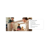 Patut pliant, Lionelo, Laura, 102 x 74 cm, Cu doua nivele, Functie de tarc, Cu roti, Include salteluta si geanta de transport, Pereti din plasa, Deschidere laterala, Pana la 15 kg, 0 luni +, Negru