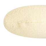 Perna alaptare, New Baby, Teddy, Bumbac+tesatura teddy, 100% antialergic, Husa detasabila, 60x45x18 cm, 0 luni+, Cream