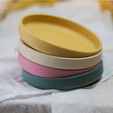 Bol, Petite&Mars, Take&Match, Din silicon, Cu ventuza, Fara BPA, 6 luni+, 350 ml, Verde Inchis