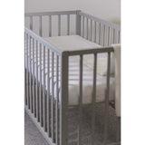 Cearceaf cu elastic, Petite&Mars, Soft Dream, Din Jersey, Lavabil la masina pana la 40 de garde, 120x60 cm, Alb