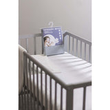 Cearceaf cu elastic, Petite&Mars, Soft Dream, Din Jersey, Lavabil la masina pana la 40 de garde, 120x60 cm, Gri