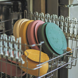 Farfurie, Petite&Mars, Take&Match, Din silicon, Cu ventuza, Fara BPA, 6 luni+, 400 ml, Bej