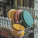 Farfurie, Petite&Mars, Take&Match, Din silicon, Cu ventuza, Fara BPA, 6 luni+, 400 ml, Roz
