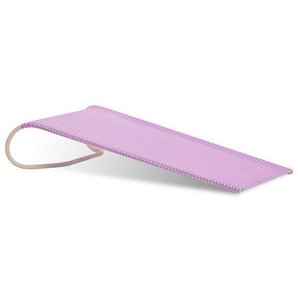 Suport de baie, Petite&Mars, Meli, Din material textil, 100% bumbac, 43 x 23.5 cm, Anatomic, Violet