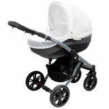 Plasa tantari universala, New Baby, Pentru carucior, 45x85 cm, White