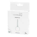 Port suzeta, New Baby, Cu lant, Protejeaza de murdarie, Silicon, Fara BPA, 0 luni+, Brown