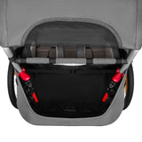 Carucior si remorca de bicicleta, Lionelo, Cama, Multifunctional, Pentru 1 sau 2 copii, Cu sistem de absorbtie a socurilor SIQ, Geamuri cu protectie solara, Negru