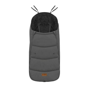 Sac de iarna, Jane, Dart, Pentru carucior, Universal, 13 x 45 x 93 cm, Material exterior hidrofug, Coal