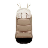 Sac de iarna, Jane, Dart, Pentru carucior, Universal, 13 x 45 x 93 cm, Material exterior hidrofug, Coal