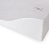 Saltea de infasat, Ceba Baby, Cosy, Moale, Cu taliometru, 50 x 70 cm, 0-12 luni, Grey Zebra