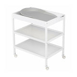 Saltea de infasat, FreeON, Prestige, Moale, Utilizabila si fara husa, Design ergonomic, Spuma PU, 70x44.5x11 cm, Fara BPA, 0 luni+, Grey