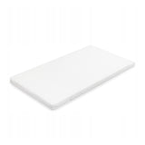 Saltea patut bebe, New Baby, Din spuma si cocos, Cu husa detasabila, Din bumbac, 90x40x7 cm, Alb