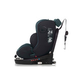 Scaun auto, Be Cool, Easy I-Size, Rotire 360 grade, 40 - 150 cm, 0 - 36 kg, Cu Isofix si Centura Top Tether, Conform cu standardul european de securitate ECE R129, Be Petrol