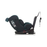 Scaun auto, Be Cool, Easy I-Size, Rotire 360 grade, 40 - 150 cm, 0 - 36 kg, Cu Isofix si Centura Top Tether, Conform cu standardul european de securitate ECE R129, Be Petrol