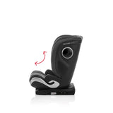 Scaun auto, Be Cool, Mars I-Size, 100-150 cm, 4-12 ani, Cu isofix, Protectie superioara in caz de impact lateral - SPS, Cu tetiera reglabila, Conform cu standardul european de securitate ECE R129, Dark