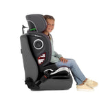 Scaun auto, Be Cool, Mars I-Size, 100-150 cm, 4-12 ani, Cu isofix, Protectie superioara in caz de impact lateral - SPS, Cu tetiera reglabila, Conform cu standardul european de securitate ECE R129, Dark